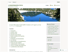 Tablet Screenshot of codeperspective.net